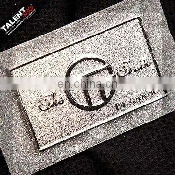 metal leather patch