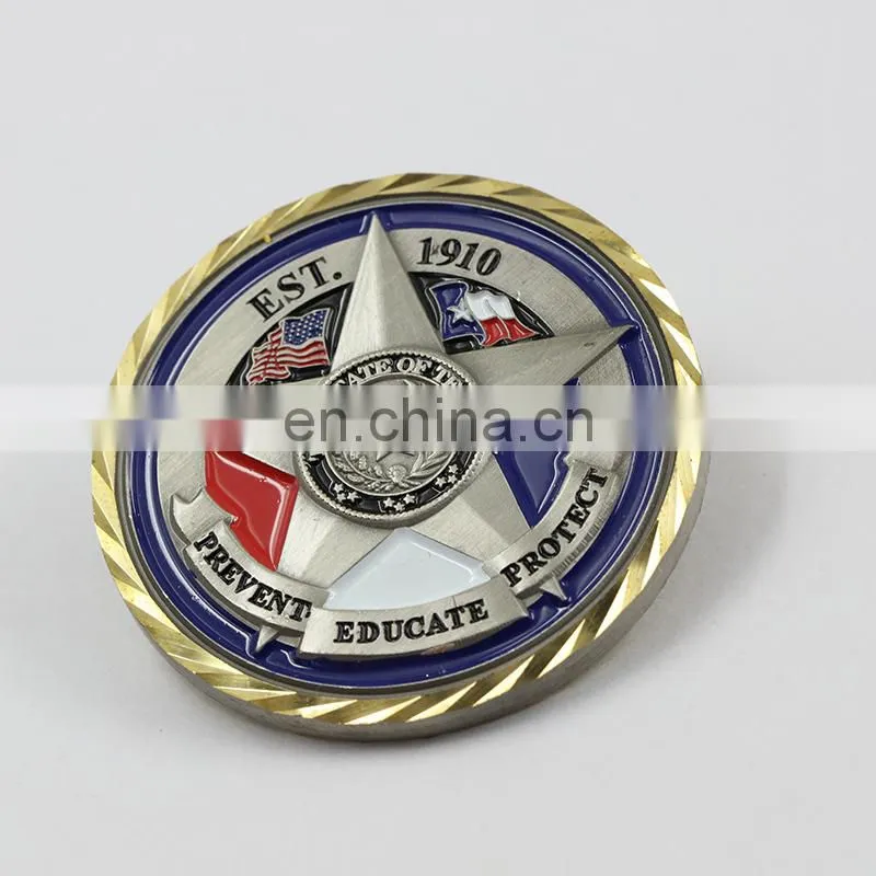 2014 High quality enamel american air force challenge coins