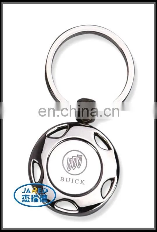 cheap manufacturers metal crafts round ring key chains wholesale