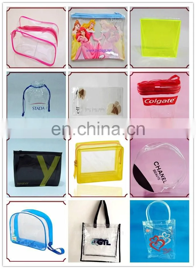 PVC Cheap supermarket plastic promotion bag for jelly