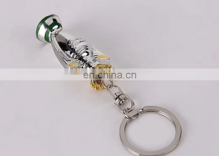 Novelty wholesale metal keychain sports gift item