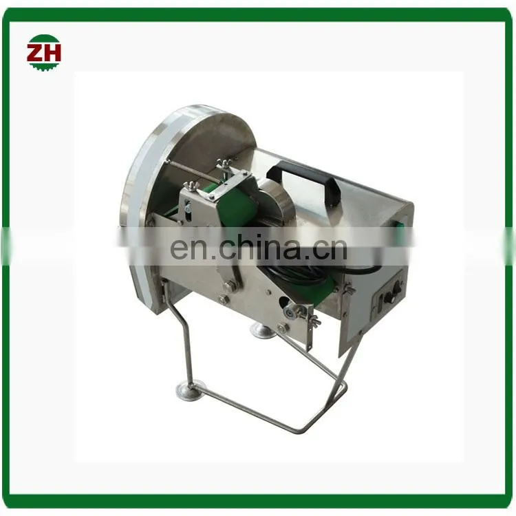 Belt conveyor red pepper vegetable cutting machine fruit slicer