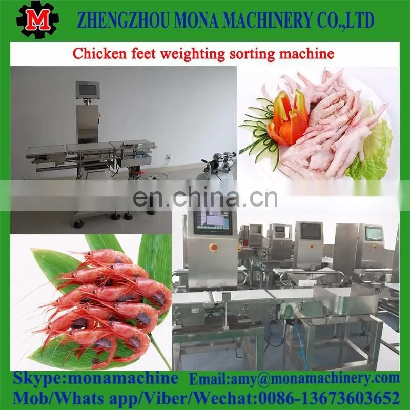 Safe and easy operation Shrimp Grader Machine|Sea Food Sorting Machine with low price