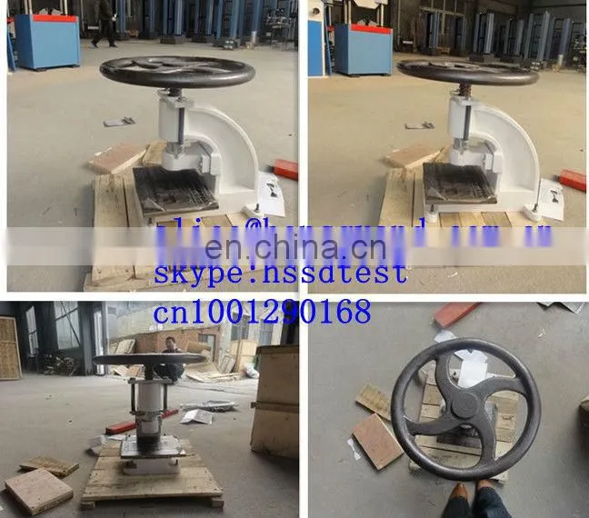 Dumbbell Die Cut Specimen making machine/ Manual Die Cutting Machine