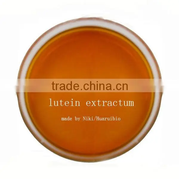 Non Pollution Reddish Yellow Lutein Powder