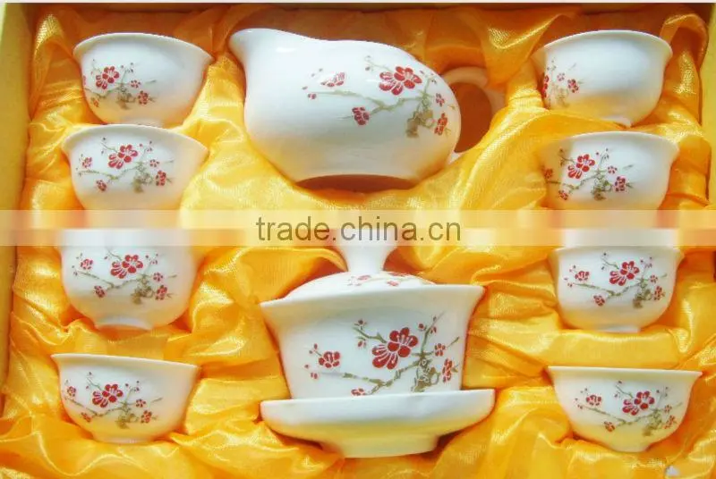 Ceramic Tea Set in Gift Box 10 Pcs