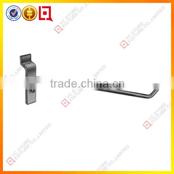 Chrome finish wire hanging hook