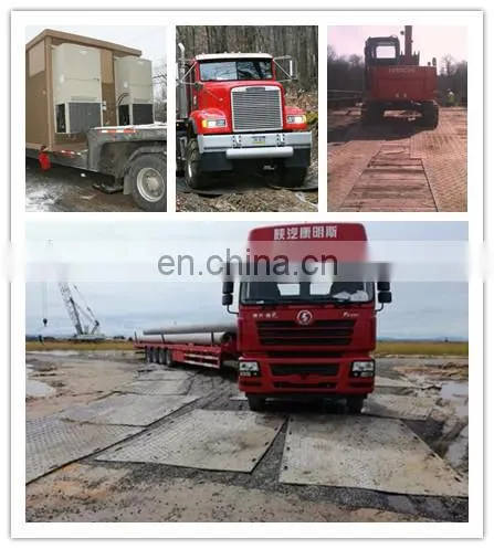 Composite plastic rv-resistance ground protection sand trackway mats
