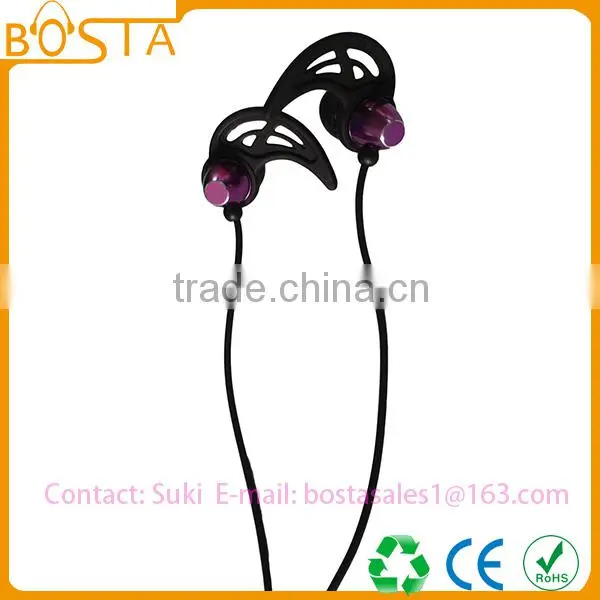 Micro Bottom price Cute 3.5mm new fashion smile pattern Earphone For MP3 MP4