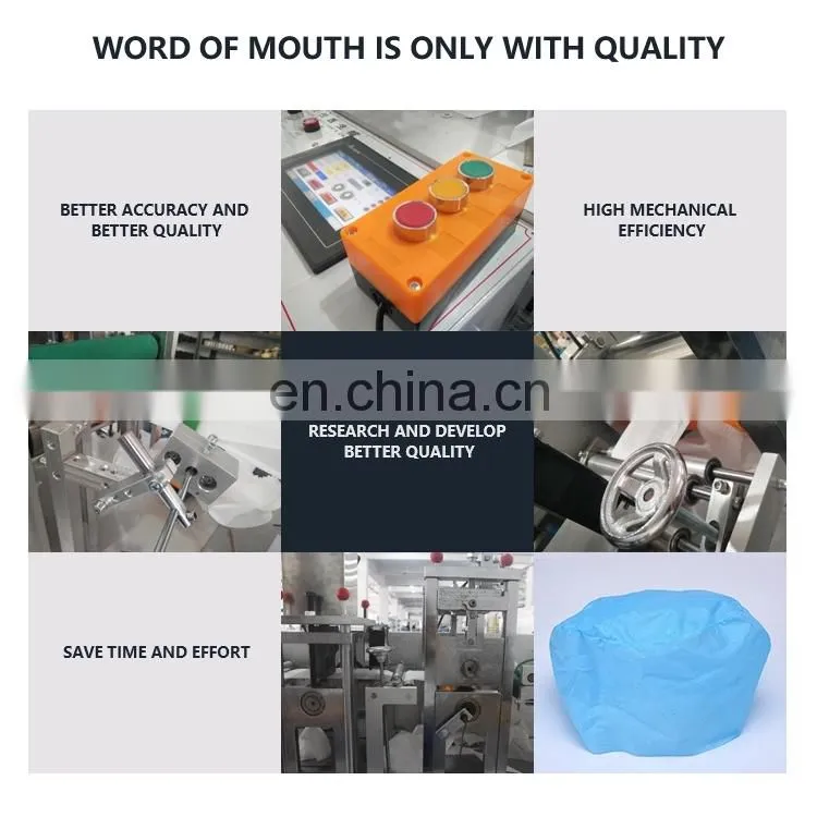 nonwoven doctor cap with Elastic Band welding machine
