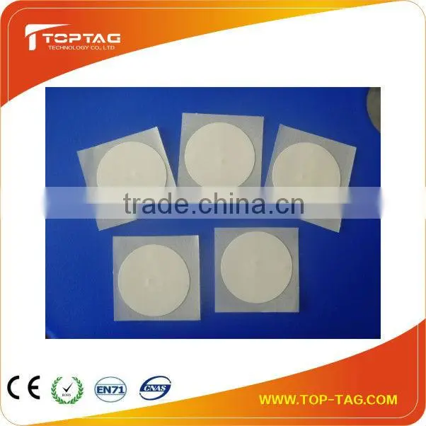 Circle Rfid NFC Stickers, NTAG203 sticker, waterproof rifd label