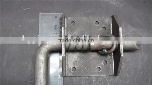 02418 Rubber latch truck door latch trailer spring latch