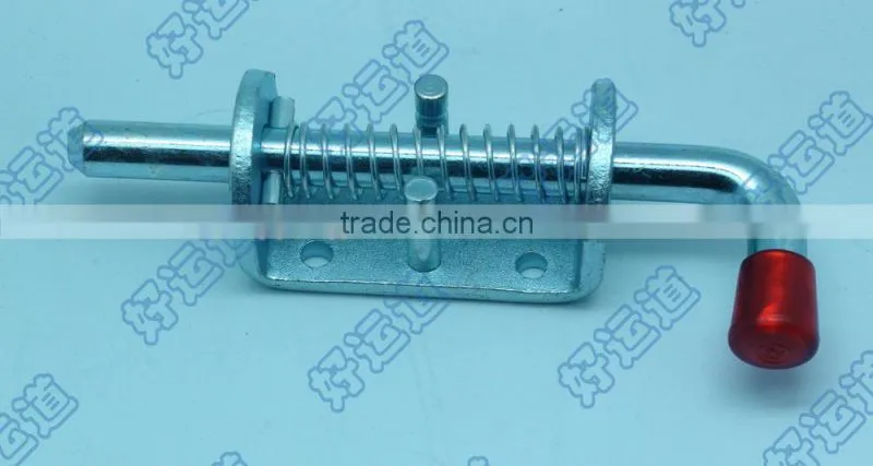Spring bolt latches trailer dropside fastener 02413