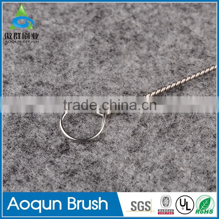 bottle straw brush nylon cleaner brush for stainless steel