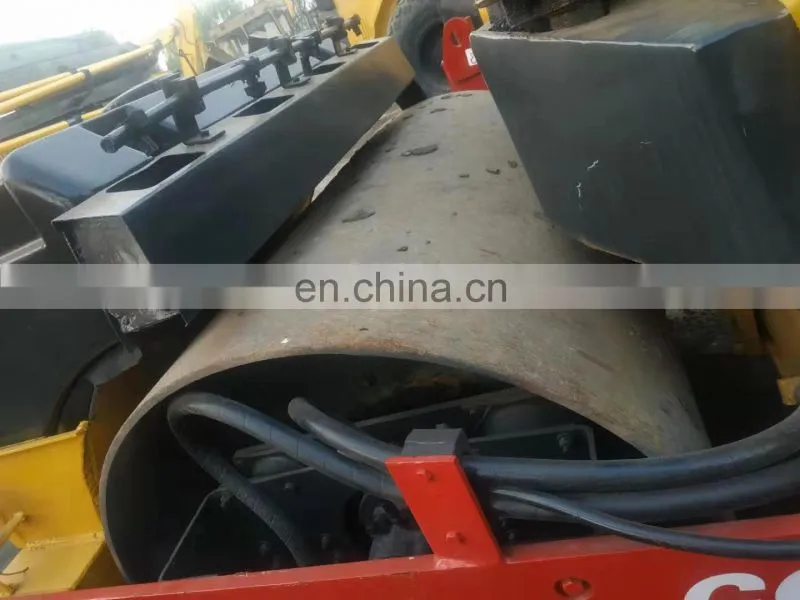 Used original Dynapac double drum road construction machinery with high quality for sale in Hefei