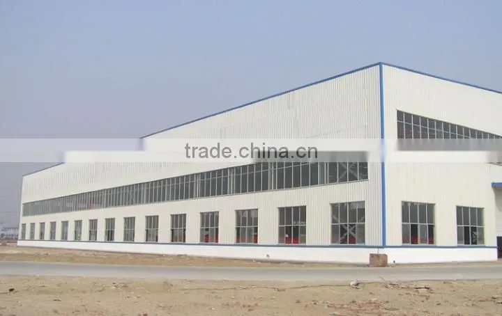 Light steel framing car workshop design