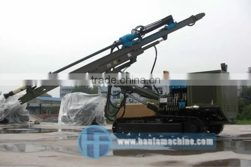 Rock exporter ,HF150Y air compressor DTH drilling rig