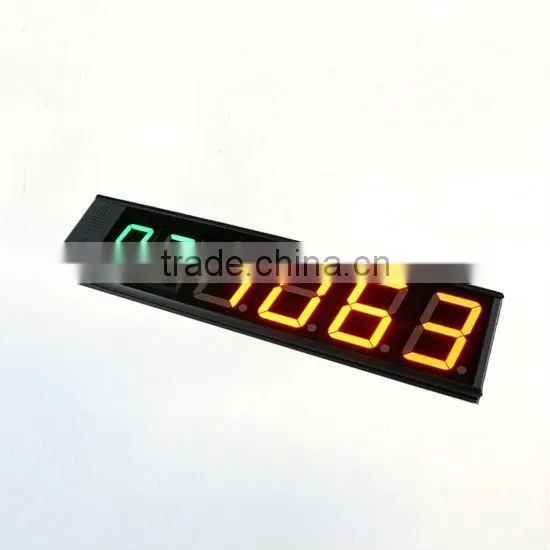 Wireless 3"/4" 2 Color 7 Segment High Bright Tuber LED Digital Counter Display