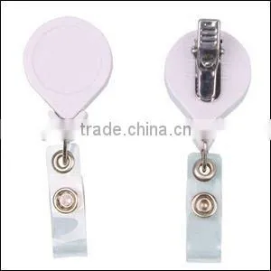 Business Gift Plastic Retractable Badge Holder