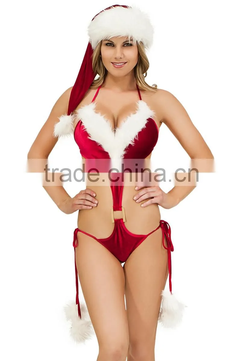 Wholesale fashion Sexy Lingerie Sexy club wear lady christmas lingerie