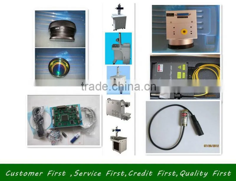 High precision good stability accelaration performancedesktop fiber laser marking machine