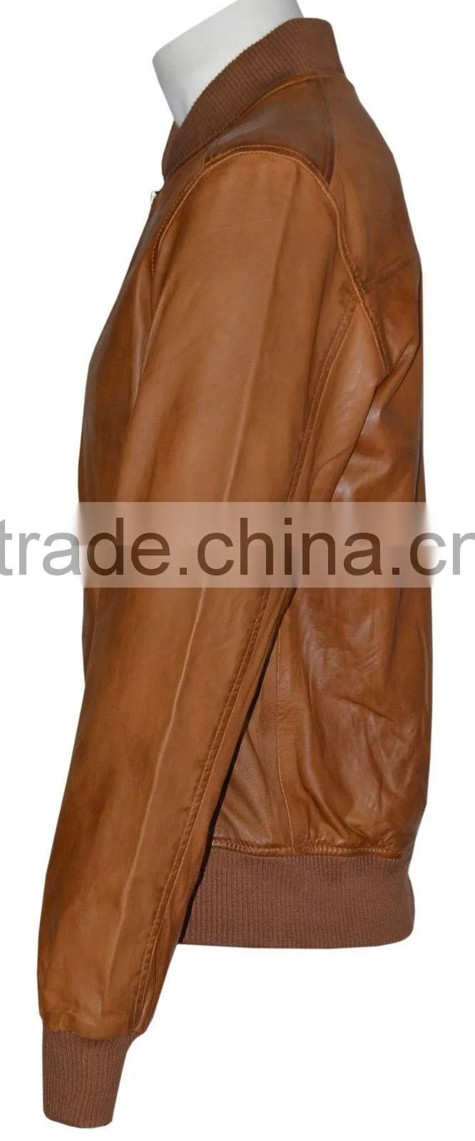 Brown leather jackets for men