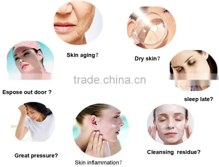 OEM Private Label silver collagen crystal face mask for whitening moisturizer