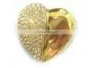 Jewelry Apple USB Flash Drive,Diamond USB Disk