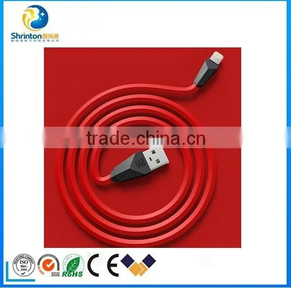 2016 Hottest Remax usb cable 1.0 Meter Micro usb type fast charging usb data cable for iphne5s iphone6