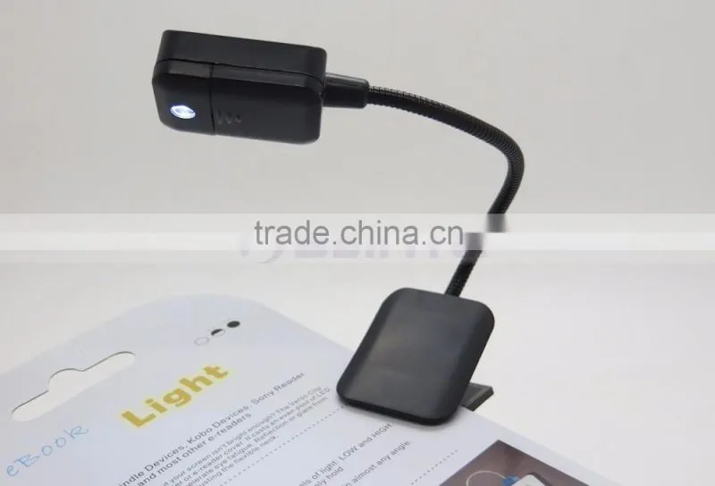 IP33 Grade 7lm LED Warm White Light Source LED Clip On Book Light