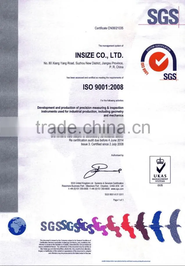 Insize digital caliper 1114-150A with high quality in China