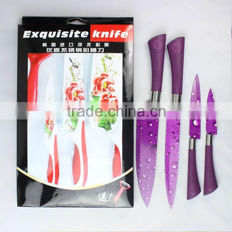 Non-stick printing knife set