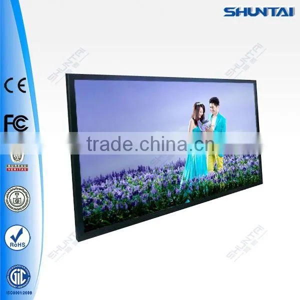 LED backlit tension fabric illuminated graphic display