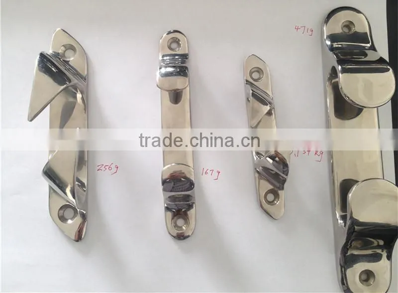 No closed bow chock for America, ship parts