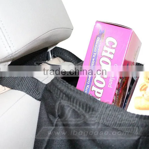 The Side Pocket Designed Car Trash Can For Amazon Brand Seller
