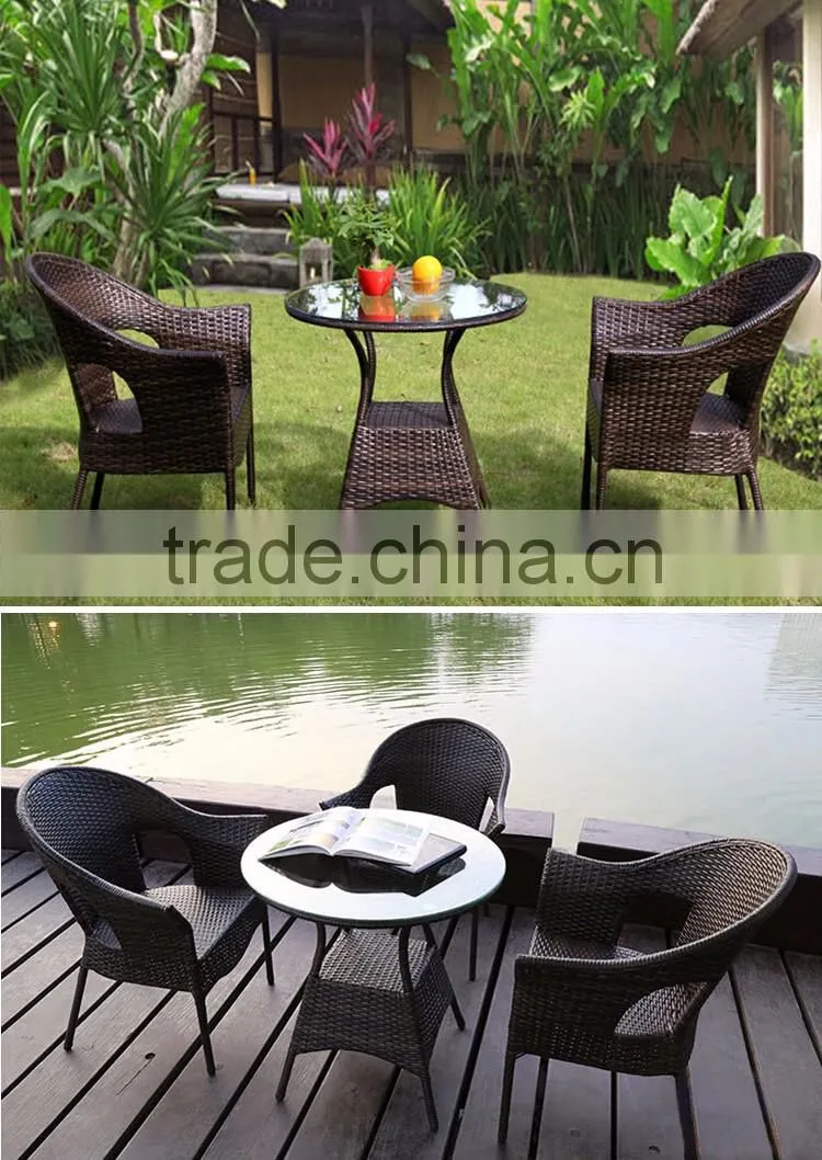 Garden Vietnam Wicker Rattan Furniture Outdoor Rattan Set Wicker Plastic Rattan Furniture