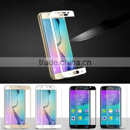 For Galaxy S6 Edge Screen Protector, Full Screen Premium Tempered Glass Screen Protector Film for Galaxy S6 Edge