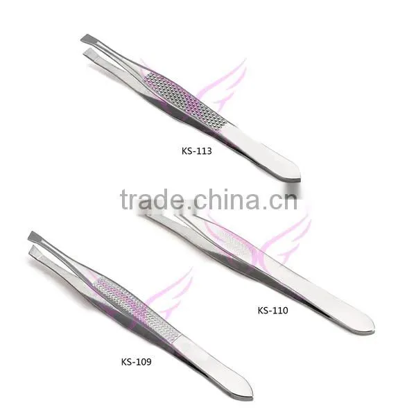 Hot China factory professional eyelash extension tweezers