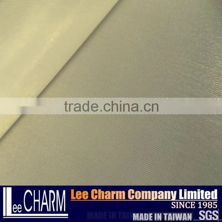 Leaf Green Taffeta Artificial Plant Material Stiff Fabric