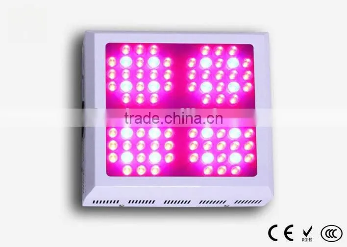 High Power Square Apollo 4 Led Grow Light 4 heads 200W Full Spectrum LED Grow Lights for Indoor Plants 84X3W