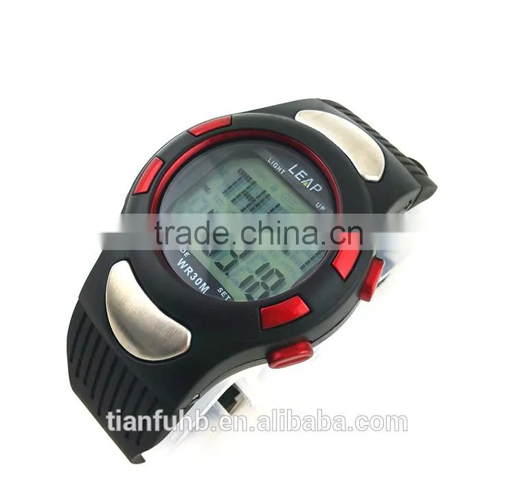 sport body fitness heart rate meter pulse watch/wrist watches/body fit heart rate monitor watch
