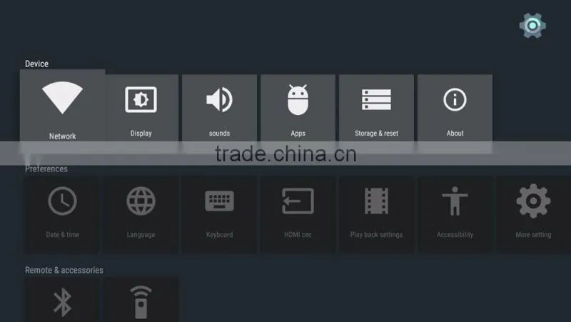Vensmile KIII Quad Core Amlogic S905 With Android5.1 System 2G,16G Amlogic S905 tv box S905 KIII