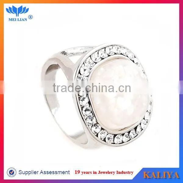 Indian Zircon Gemstone Ring China Manufacturer Fashion Jewelry