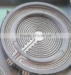 Schott glass ceramic cooker/three heating zones cooktop