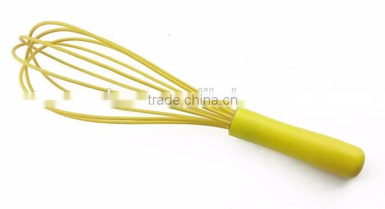 Silicone whisk egg beater