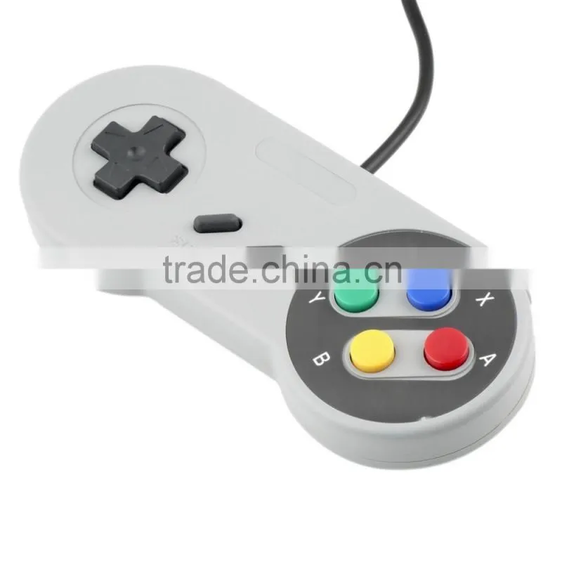 Classic USB Controller PC Controllers Gamepad Joypad Joystick Replacement for Super Nintendo SF for SNES Windows MAC
