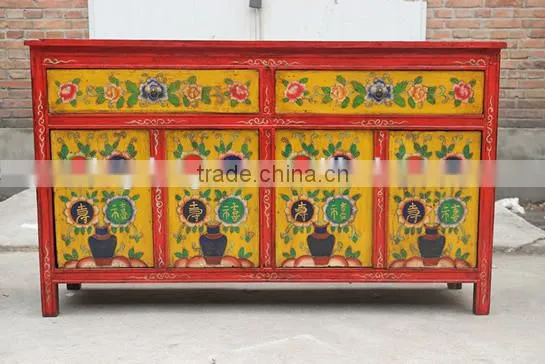 Chinese antique solid wood tibetan furniture