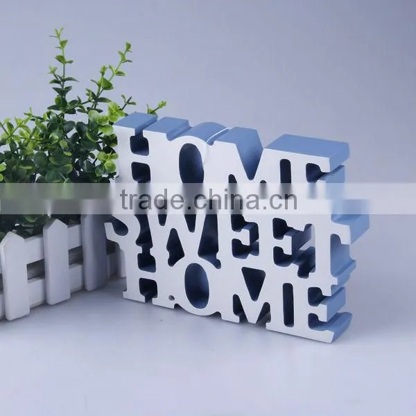 Color Painted Wooden Letters Home Sweet Home