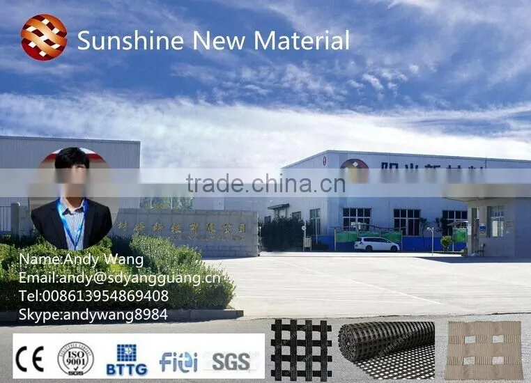 Sunshine HDPE geocell used for slope protection