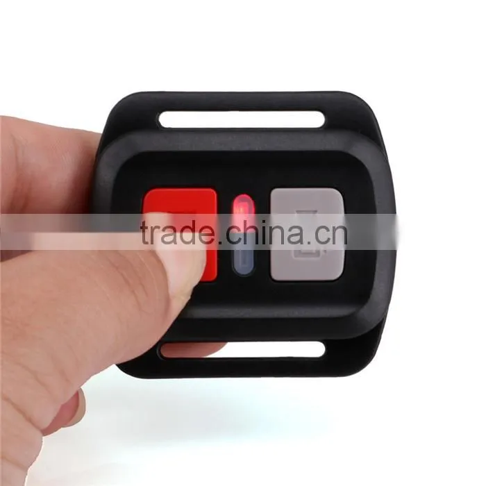 Dual screen waterproof full HD 1080p WiFi sport camera 4K 25fps with wireless remote bracelet